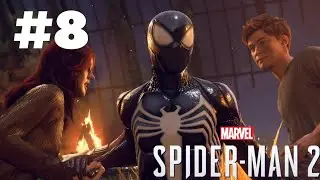 Symbiote Suit First Look SPIDER-MAN 2 PS5 Gameplay Walkthrough PART 8