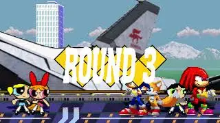 MUGEN: The Powerpuff Girls Vs Team Sonic