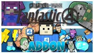 Review de Addon de los 4 fantásticos para Minecraft bedrock 1.21