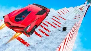 GTA 5 MEGA RAMP ▸ NO COPYRIGHT GAMEPLAY | 4K 60FPS | 416