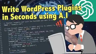 Write A WordPress Plugin in ChatGPT | WooCommerce Programming