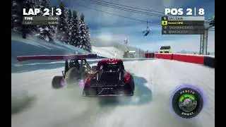 GamePlay Dirt Showdown En Erying i9 11th Linux  Graficos integrados