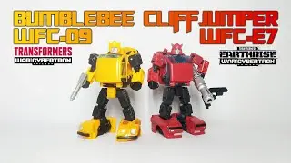 Обзор на TRANSFORMERS NETFLIX/EARTHRISE - Bumblebee (WFC-09)/Cliffjumper (WFC-E7)