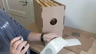 Установка сетки на пчелопакет