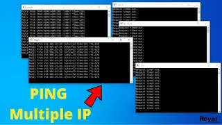 How To PING Multiple IP Address || How To Ping Multiple IP Addresses From CMD