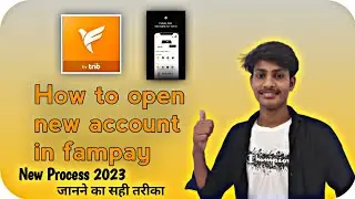 How to Open new Account in fampay/Fampay me account kaise banaye/For teenagers/The Technical Alok