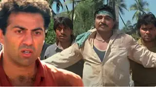 कातिया के right hand को नहीं पता था की काशी अकेला १० पर भरी पड़ेगा - Sunny Deol - Ghatak Hindi Movie