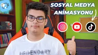 Sosyal Medya Animasyonu Nasıl Yapılır | Sosyal Medya Bandı Yapımı | Movavi Dersleri