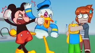 MICKEY and DONALD TROLL in ROBLOX VOICE CHAT