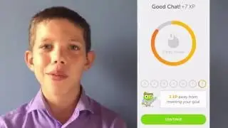 12-year old reviews Duolingo Chatbot