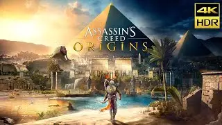 Assassin's Creed Origins Gameplay 4K HDR Playstation 5