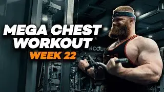RAW Chest & Arm Workout! HOW I BUILT MY CHEST!