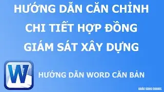 Căn chỉnh chi tiết hợp đồng giám sát thi công 01