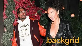 Nick Cannon Exits a Dinner Date with Baby Mother Brittany Bell at Catch Steak in WeHo!