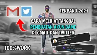 CARA MELIHAT TANGGAL PEMBUATAN AKUN GAME DI GMAIL DAN TWITTER | TERBARU 2021