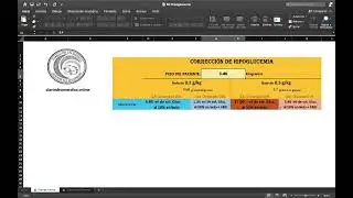 Calculadora Médica | Descarga Excel Superficie Corporal y Tratamiento de Hipoglucemia Neonatal