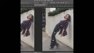 How To Warp Realistic Way With Help Of Puppet Warp Tool #viral #bennyproductions #ytshorts #editor