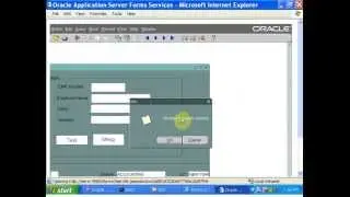 Oracle Apps Tutorial-2:oracle apps-Oracle Form Triggers Development Video tutorial