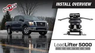 Air Lift Install: 2017-2024 Nissan Titan - LoadLifter 5000