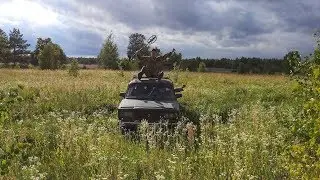 Коп с Fisher F75 и off road на жигулях