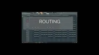 Routing to mixer channel in FL Studio