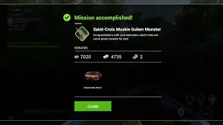 Fishing Planet - Saint Croix Muskie Golem Monster | Update