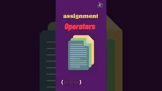 Assignment Operator in javascript | Operators in javascript 