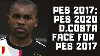 PES 2017 | Pes 2020 D. Costa Face For Pes 2017.