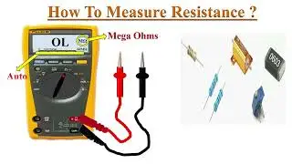 How to measure Resistance with Multimeter?