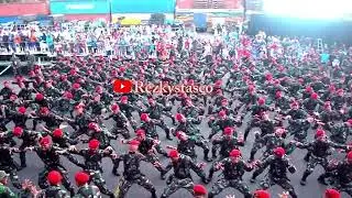 Yel Yel Kopasus bikin terpukau