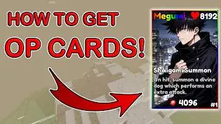 How to Get OP Cards in Anime Card Battle X | ROBLOX