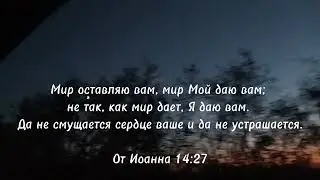Твоё Слово на сегодня