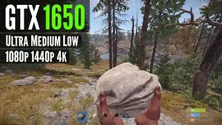 GTX 1650 - RUST