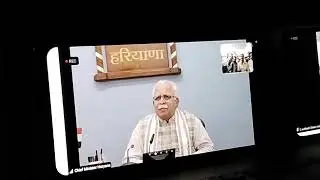 मुख्यमंत्री श्री मनोहर लाल जी से गांव की लाइब्रेरी व स्कूल सुधार बारे बातचीत