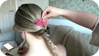 {ASMR} Hairplay and Brushing with Braids and Plaits / Sounds Only/NoTalking