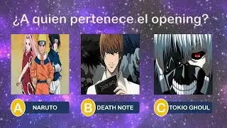 ADIVINA el OPENING de ANIME - 10 Openings  ¿Cuánto sabes de anime? TEST de ANIME | Anime QUIZ