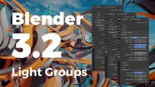 Blender 3.2 Alpha - Light Groups (New Feature, Test in Blender 3.2)
