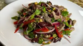 #Праздничный вкусный салат «Тбилиси» / готовится из простых ингредиентов / festive #Georgian #salad