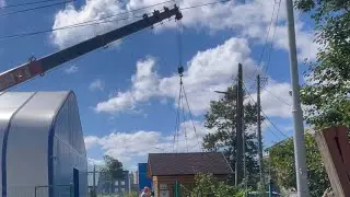 Домик на большой вылет.