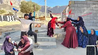 Documentary Stepmother. Fatima's mother's visit. To Hamid's family. And the crazy wife's reaction.