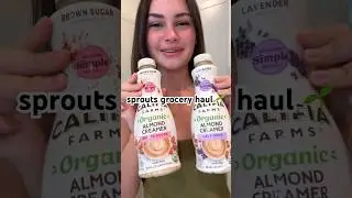sprouts haul for all my wellness girlies 🌱✨ #sprouts #wellness #coffee #groceryhaul #cleaneating