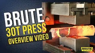 Overview: The BRUTE 30T Press by Ken's Custom Iron