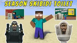 Monster school : SKIBIDI TOILET ALL EPISODE DRAWING & ATTACK
