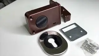 Замок накладной VETTORE 3H-MC-114-6 MP - Порошковый