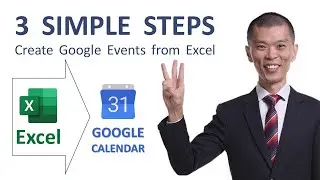3 Simple Steps to Add Google Calendar from Excel