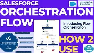 Salesforce Flow Orchestrator ! How to Use Orchestrator ! Use of Orchestrator  Flow ! Salesforce !