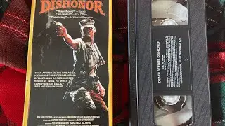Opening To Death Before Dishonor 1991 VHS