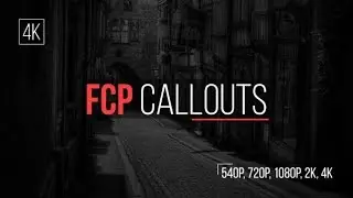 Final Cut Pro X : Callouts