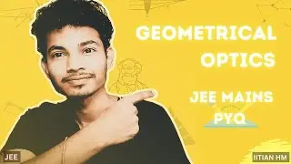 Geometrical Optics JEE Mains PYQ  #IITIAN HM