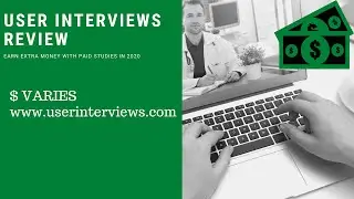 Earn Money Online with paid research studies (UserInterview review)